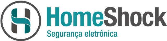 Logotipo Homeshock Segurança Eletrônica